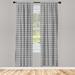 East Urban Home Semi-Sheer Rod Pocket Curtain Panels Polyester | 84 H in | Wayfair D8840A01AC6F4A49A6A08AADED2A344B