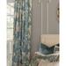 Eastern Accents Alaia Mist Abstract Room Darkening Pinch Pleat Single Curtain Panel Metal | 120 H in | Wayfair CUD-412D