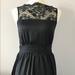 Free People Dresses | Free People Lace Dress In Excellent Condition. | Color: Black | Size: S