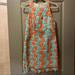 Lilly Pulitzer Dresses | Lilly Pulitzer Mint Green And Orange Dress - Sz 6 | Color: Green/Orange | Size: 6