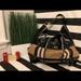 Burberry Bags | (New) Burberry Nova Check Satchel Bag | Color: Black/Tan | Size: Os