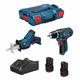 Bosch - Kit 12V B12GSRGSA2bat3a-40 (gsr 12V-15 gsa 12V-14 2 x 3,0 Ah GAL12V-40 L-Boxx 102)