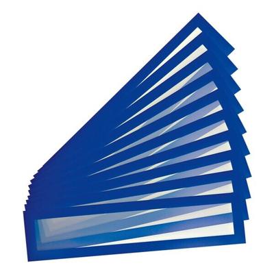 Tarifold 10er-Set Magnetrahmen/Inforahmen »Magneto Solo Pro« für Überschriften A4/A3 blau, 31.7x7.5 cm Image