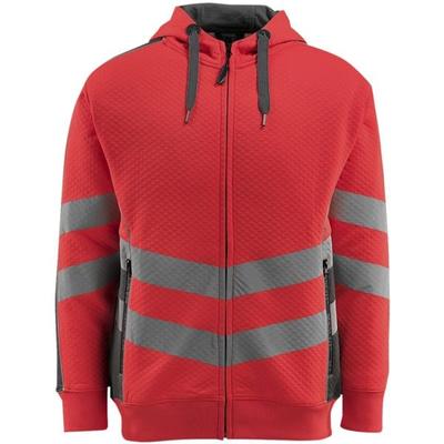 Warn-Kapuzen-Sweater »Corby« Größe L rot, Mascot