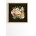 East Urban Home Damaris Night' by Iveta Abolina - Picture Frame Graphic Art Print on Wood in Black/Brown/Orange | 30" H x 30" W x 4" D | Wayfair