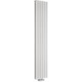 Vitality Caldae – Radiateur Design Vertical – Raccordement Central – Blanc – 178 x 35.4cm Double
