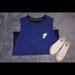 Nike Tops | Brand New Nike Workout Top | Color: Black/Blue | Size: M