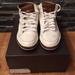 Gucci Shoes | Authentic Gucci Men’s White W/Snakeskin 10 | Color: Brown/White | Size: 10