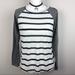 Anthropologie Tops | Anthropologie Stateside Striped Longsleeves Small | Color: Gray/White | Size: S