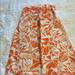American Eagle Outfitters Dresses | American Eagle Strapless Sundress | Color: Cream/Orange | Size: 4