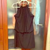 Jessica Simpson Dresses | Black Mini Dress With Gold Accessories! | Color: Black | Size: 8