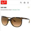 Ray-Ban Accessories | Authentic Ray-Ban Cat Eye Sunglasses | Color: Black/Brown | Size: Os