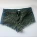 Urban Outfitters Shorts | Bdg Mia Cheeky Shorts (Urban Outfitters) | Color: Black/Green | Size: 27