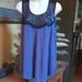 Nine West Tops | Blouse | Color: Blue | Size: M