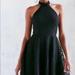 Urban Outfitters Dresses | Black Uo Halter Dress | Color: Black | Size: 8