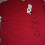 Adidas Shirts & Tops | Boys Grade School T-Shirt | Color: Red | Size: Sb