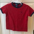 Polo By Ralph Lauren Shirts & Tops | Boys Ralph Lauren Polo T-Shirt Size 2t Red & Navy | Color: Blue/Red | Size: 2tb