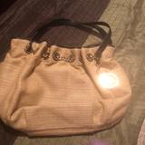 Michael Kors Bags | Authentic Michael Kors Drawstring Handbag | Color: Tan | Size: Large