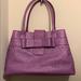 Kate Spade Bags | Beautiful Kate Spade In Purple Leather. | Color: Purple | Size: Large Bag