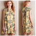 Anthropologie Dresses | Anthropologie Porridge Arboretum Floral Shirtdress | Color: Green/Yellow | Size: Xs