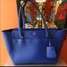 Tory Burch Bags | Authentic Tory Burch Tote. | Color: Blue | Size: Os