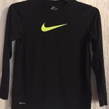 Nike Shirts & Tops | Boys Nike Dri-Fit Large Long Sleeve Shirt | Color: Black | Size: Lb