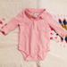 Ralph Lauren One Pieces | Baby Girl Ralph Lauren One Piece Size 9m Pink | Color: Pink/White | Size: 6-9mb