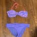 Victoria's Secret Swim | Bandeau Bikini | Color: Purple | Size: M