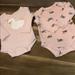 Jessica Simpson One Pieces | Baby Girl Onesies Long Sleeve | Color: Pink | Size: 6-9mb