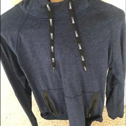 American Eagle Outfitters Jackets & Coats | American Eagle Men’s Sweatshirt | Color: Black/Blue | Size: S