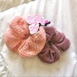Urban Outfitters Accessories | Betsey Johnson And Urban Outfitters Scrunchies | Color: Pink/Purple | Size: Os