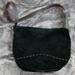 Giani Bernini Bags | Black Suede Giani Bernini Crossbody Handbag | Color: Black/Brown | Size: Os