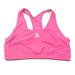 Adidas Intimates & Sleepwear | Adidas Womens Racer Back Sports Bra Pink Xlarge | Color: Pink/White | Size: Xl