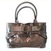 Burberry Bags | Burberry Leather Satchel | Color: Gold/Silver | Size: 14.5” X 5” X 8”