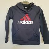 Adidas Shirts & Tops | Boys Adidias Pullover Hoodie- Size S-8 | Color: Gray/White | Size: 8b
