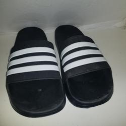 Adidas Shoes | Adidas Sandals Size 13 | Color: Black/White | Size: 13