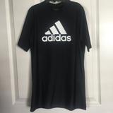 Adidas Tops | Black Adidas Swim Shirt For Women’s | Color: Black/White | Size: M