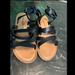 American Eagle Outfitters Shoes | American Eagle Strappy Sandals | Color: Black/Tan | Size: 6