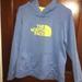 The North Face Tops | Blue And Yellow North Face Hoodie | Color: Blue/Yellow | Size: L