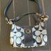 Coach Bags | Adorable Coach Crossbody Bag-Excellent Condition | Color: Black/Gray | Size: Os