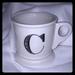 Anthropologie Kitchen | Anthropologie Monogrammed "C" Mug/Cup | Color: Black/Cream | Size: 4"X4" Without Handle