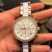 Michael Kors Accessories | Brand New Michael Kors Watch | Color: Gold/White | Size: Os