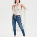 American Eagle Outfitters Tops | Aeo Mesh Knit Midi Kimono | Color: White | Size: One Size