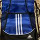 Adidas Bags | Adidas Blue Sling Backpack | Color: Black/Blue | Size: Os