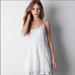 American Eagle Outfitters Dresses | American Eagle White Lace Mini Dress | Color: White | Size: Xs