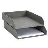 Bigso Hakan Desk Organizer Set, Rubber in Gray | 4.8 H x 9.1 W x 12.2 D in | Wayfair 7892C6401N