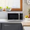 Farberware Compact Countertop Microwave Oven, 0.7 Cu. Ft. 700-Watt, Child Lock, Easy Clean Interior in Gray | 10.14 H x 17.3 W x 12.99 D in | Wayfair