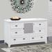 Union Rustic Roberson 6 Drawer Double Dresser Wood in Brown/White | 38 H x 68 W x 18 D in | Wayfair 9C889FA827974B2FB792C4678EE6A865