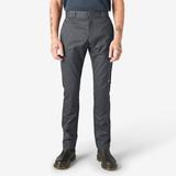 Dickies Men's Skinny Fit Double Knee Work Pants - Charcoal Gray Size 42 30 (WP811)