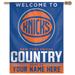 "WinCraft New York Knicks Personalized 27'' x 37'' Single-Sided Vertical Banner"